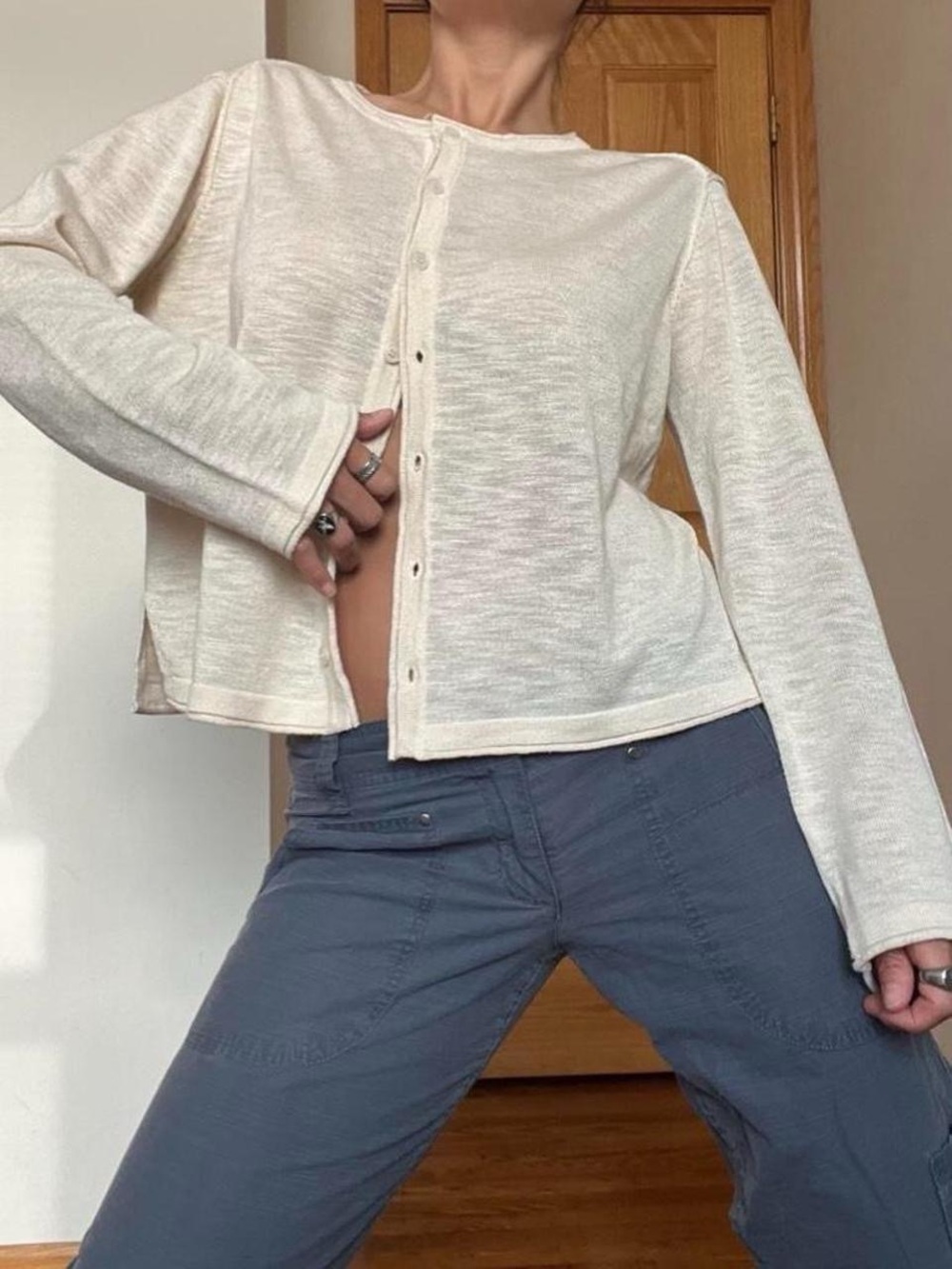 Anthropologie Little Lies Cardigan